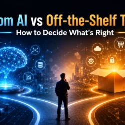 How to Choose Between Custom AI and Off-the-Shelf AI
