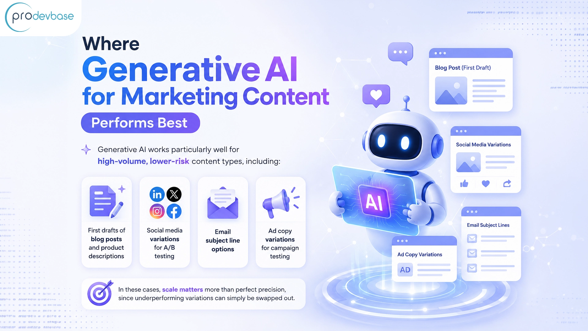 How Can Generative AI Improve Marketing Content