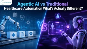 Agentic AI vs Traditional Healthcare Automation: What’s Actually Different?